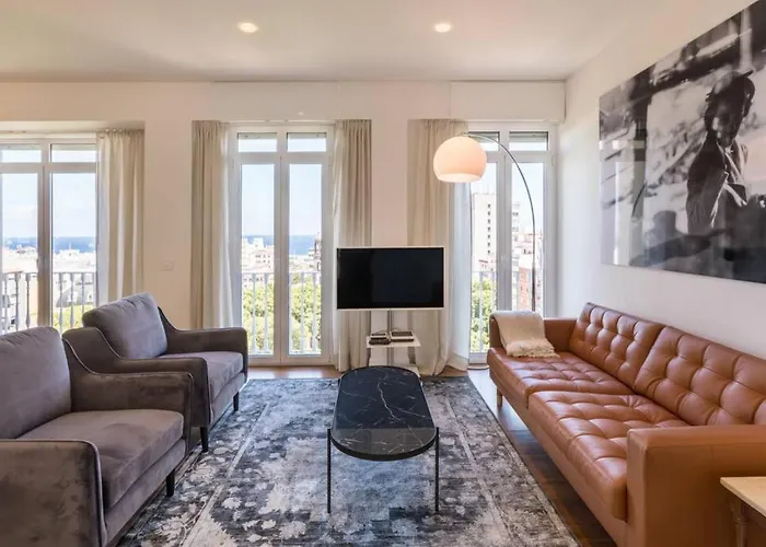 El Vitalicio Penthouse: Exclusividad En El Centro דירה